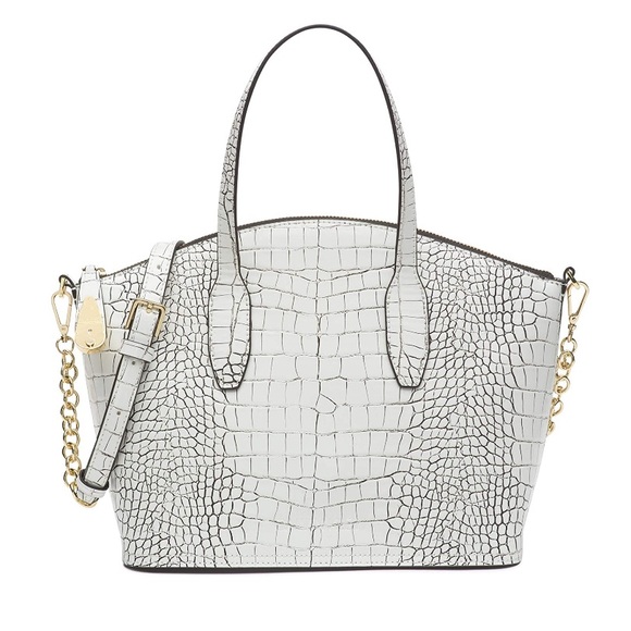 Calvin Klein Handbags - Calvin Klein woman’s Lock Satchel Bag Black White